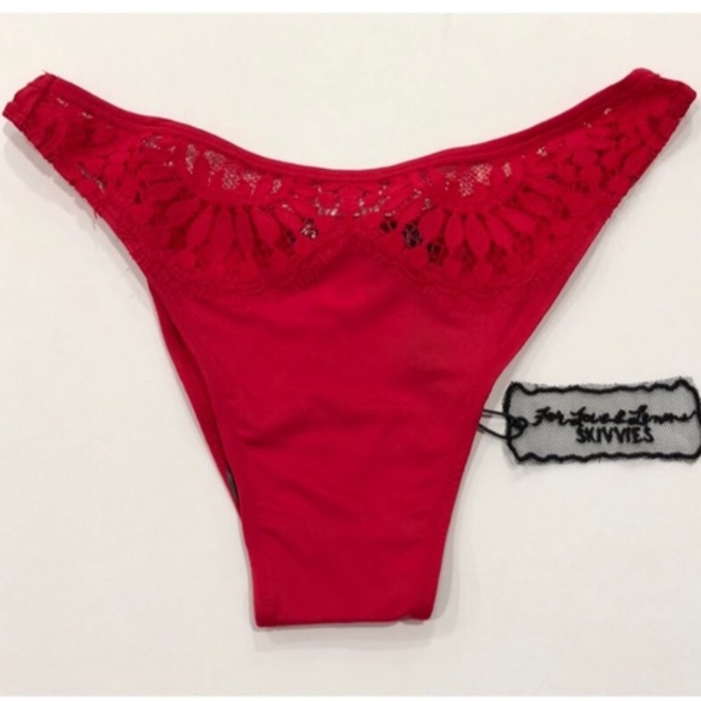 🔥LAST 1🔥NWT FL&L SEXY IN RED PANTY - Picture 6 of 8
